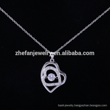 Valentine's couples jewelry pendant